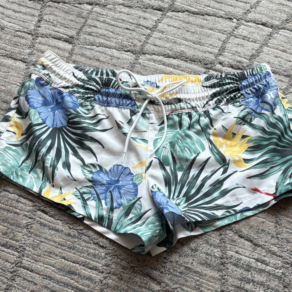 Floral Print Swim Shorts - Hurley